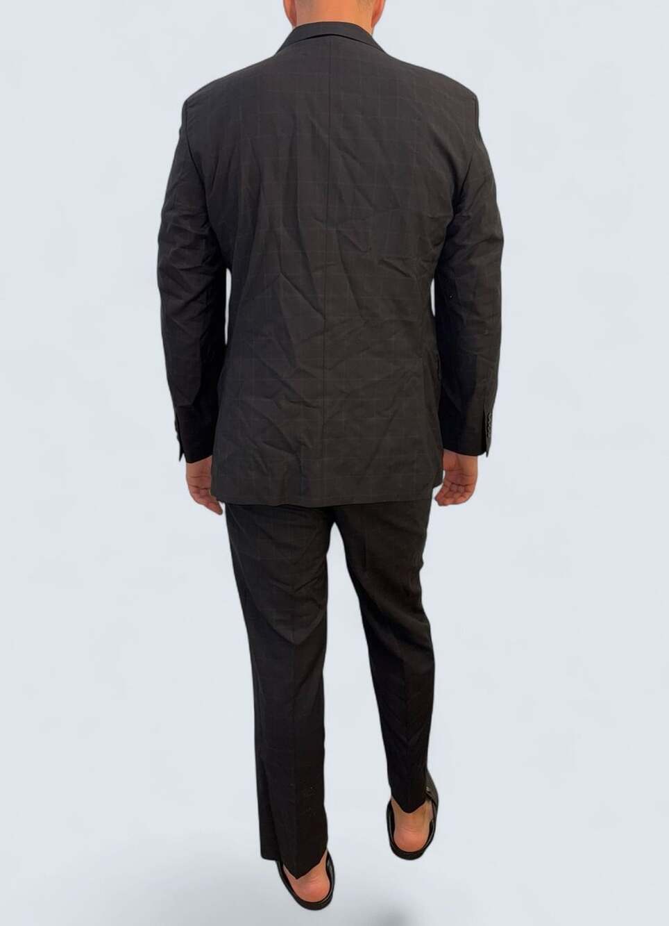 ERMENEGILDO ZEGNA Cloth Saks Fifth Avenue Suit 42R Wool Traveller Made in Italy - Picture 2 of 16